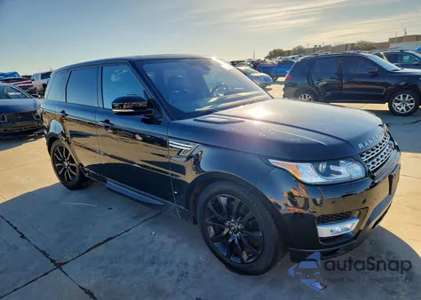2016 Land Rover Range Rover Sport Hse z USA, uszkodzony, nr VIN SALWR2KF4GA573090